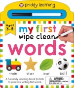 Priddy Learning: My First Wipe Clean Words