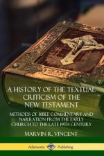 History of the Textual Criticism of the New Testament: Methods of Bible Commentary and Narration from the Early Church to the late 19th Century
