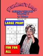 Grandma's Best Medium Sudoku: Volume 2