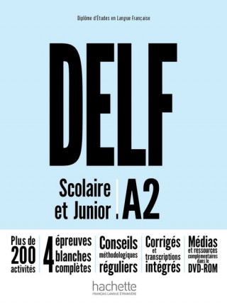 DELF A2 SCOLAIRE ET JUNIOR + DVD