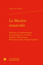 La Matiere Ensorcelee: Poetiques Et Representations de la Musique Au Xxe Siecle (Federico Garcia Lorca, Pierre Jean Jouve, Giorgio Caproni)