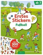 Erstes Stickern - Fußball