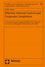 Effective Internal Control and Corporate Compliance