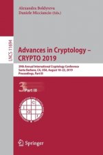 Advances in Cryptology ? CRYPTO 2019