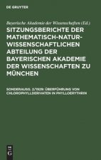 UEberfuhrung Von Chlorophyllderivaten in Phylloerythrin