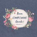 Buon COMPLEANNO Quarto !: Il mio bel libro degli ospiti: un ricordo molto speciale per il mio giorno d'onore - per figlio, figlia, nipote, figli