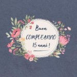 Buon COMPLEANNO 15 anni !: Il mio bel libro degli ospiti: un ricordo molto speciale per il mio giorno d'onore - per figlio, figlia, nipote, figli