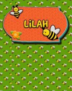 Handwriting Practice 120 Page Honey Bee Book Lilah: Primary Grades Handwriting Book K-2