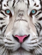 Buon 84o Compleanno: Libro di compleanno a tema tigre bianca che pu? essere usato come diario o quaderno. Meglio di una compleanno carta!