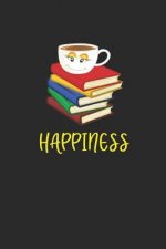 Happiness: Coffee + Books = Happiness