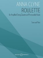 Roulette: For Amplified String Quartet and Pre-Recorded Audio Score and Parts