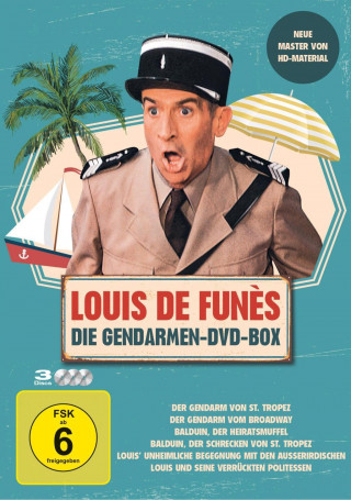 Louis de Funes - Gendarmen DVD Box