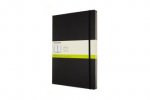 NOTEBOOK A4 PLAIN BLACK HARD COVER