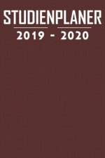 Studienplaner 2019 - 2020: Terminplaner, Kalender, Notizbuch für Studenten ♦ von September 2019 bis Oktober 2020 ♦ Studentenkalender,