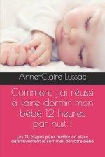 Comment j'ai reussi a faire dormir mon bebe 12 heures par nuit !