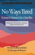 No Ways Tired: The Journey for Professionals of Color in Student Affairs, Volume III