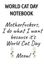 World Cat Day Notebook