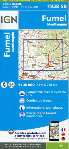 Fumel-Monflanquin 1:25 000