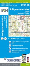 Solignac-sur-Loire-Cayres.Monistrol-d'Allier 1:25 000