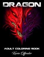 Dragons Adult Coloring Book: Stress Relieving Animal Designs Mythomorphia Mythical Fantasy Creatures Beautiful.