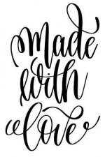 Made With Love: 6x9 College Ruled Line Paper 150 Pages