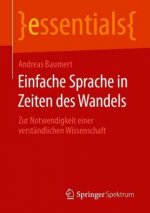 Einfache Sprache in Zeiten des Wandels