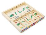 small foot Raupe Nimmersatt Bildsortierbox