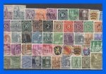 50 verschiedene Briefmarken Deutschland unter Alliierter Bestetzung