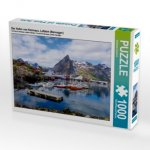 Der Hafen von Hamnøya, Lofoten (Norwegen) (Puzzle)