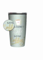 SlideCUP Life before Coffee - Gold