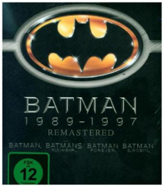 Batman 1-4, 4 Blu-ray (remastered)