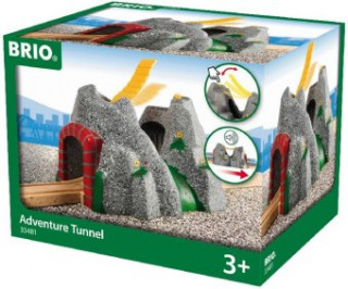 BRIO World 33481 Magischer Tunnel - Eisenbahnzubehör für die BRIO Holzeisenbahn - Kleinkinderspielzeug mit Effekten empfohlen für Kinder ab 3 Jahren