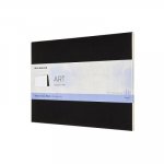 Moleskine Wasserfarbblock 23x31, 200G-Aquarellpapier, Soft Cover, Schwarz
