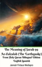 Meaning of Surah 99 Az-Zalzalah (The Earthquake) From Holy Quran Bilingual Edition English Spanish