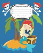 Yes, I am a Pirate Girl: Cute Composition Notebook Wide Ruled