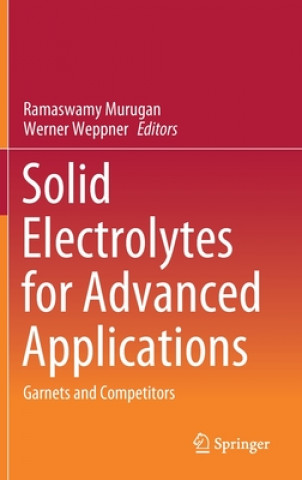 Solid Electrolytes for Advanced Applications (Ramaswamy Murugan,Werner Weppner)(Kemény kötésű)