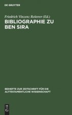 Bibliographie zu Ben Sira