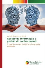 Gestão da informação e gestão do conhecimento