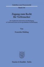Zugang zum Recht für Verbraucher.