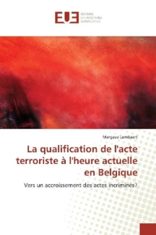 La qualification de l'acte terroriste à l'heure actuelle en Belgique