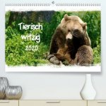 Tierisch witzig(Premium, hochwertiger DIN A2 Wandkalender 2020, Kunstdruck in Hochglanz)