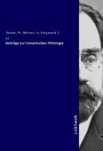 Beiträge zur romanischen Philologie