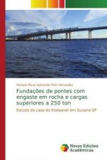 Fundacoes de pontes com engaste em rocha e cargas superiores a 250 ton