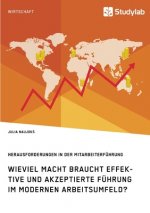 Wieviel Macht braucht effektive und akzeptierte Fuhrung im modernen Arbeitsumfeld? Herausforderungen in der Mitarbeiterfuhrung