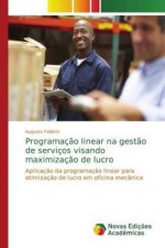 Programacao linear na gestao de servicos visando maximizacao de lucro
