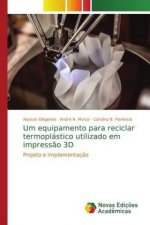 Um equipamento para reciclar termoplastico utilizado em impressao 3D