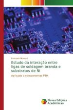 Estudo da interacao entre ligas de soldagem branda e substratos de Ni