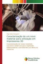 Caracterizacao de um novo material para utilizacao em Impressoras 3D