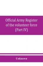 Official army register of the volunteer force of the United States army for the years 1861, '62, '63, '64, '65 (Part IV)