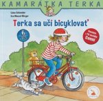 Terka sa učí bicyklovať